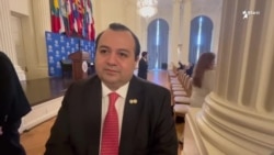 Declaraciones de Stuardo Ralón en la sede de la OEA Declaraciones de Stuardo Ralón en la sede de la OEA