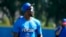 El bateador cubano Jorge Soler durante un entrenamiento con la Federación Profesional Cubana de Béisbol (FEPCUBE). (AP/Lynne Sladky)