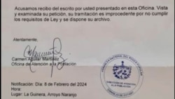 Info Martí | Familiares de presos políticos cubanos mantienen firme propuesta de Ley de Amnistía pese a negativa de la Asamblea Nacional. Info Martí | Familiares de presos políticos cubanos mantienen firme propuesta de Ley de Amnistía pese a negativa de la Asamblea Nacional.