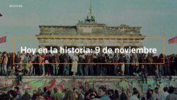Hoy en la historia: 9 de noviembre Hoy en la historia: 9 de noviembre