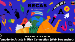 Segunda convocatoria del Programa de Becas de Resiliencia para Artistas Cubanos en Riesgo
