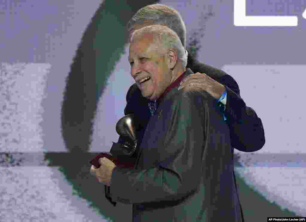 Paquito D'Rivera ganó el Premio a la Excelencia Musical, en la 23ª entrega de los Latin Grammy.