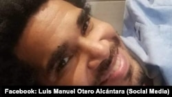 El preso político Luis Manuel Otero Alcántara.