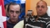 Lázaro Yuri Valle Roca y Jorge Bello Domínguez, periodistas independientes cubanos en prisión.