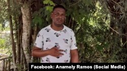 El preso político Leonel Tristá García, en una foto de Archivo.