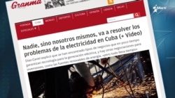 Protestan por aumento de apagones en Cuba Protestan por aumento de apagones en Cuba