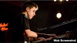 Esteban Castro en el Festival de Jazz de Montreux, Suiza.