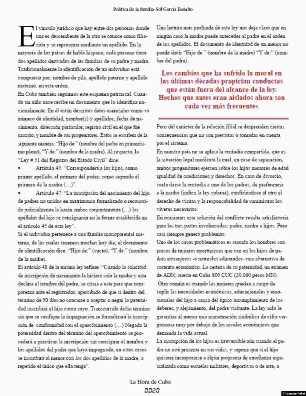 La Hora de Cuba Número 7