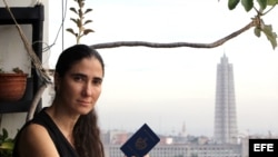 Yoani Sánchez, en foto de archivo