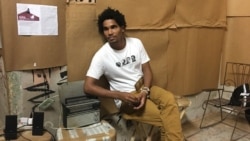 Liberado artista contestatario Otero Alcántara Liberado artista contestatario Otero Alcántara