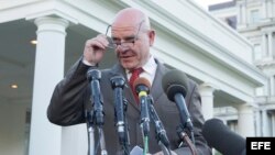 El asesor de seguridad nacional de EE.UU., el teniente general HR McMaster.