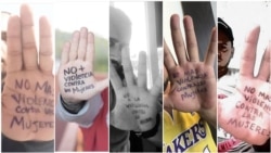 Exiliados cubanos en España protestan en el Día Internacional de la Mujer Exiliados cubanos en España protestan en el Día Internacional de la Mujer