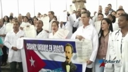 Médicos cubanos en Colombia claman por ayuda de EEUU Médicos cubanos en Colombia claman por ayuda de EEUU