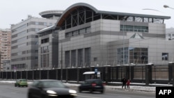 Edificio sede del Departamento de Inteligencia de Rusia (GRU) en Moscú.