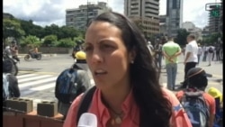 Oposición venezolana anuncia que no hay marcha atrás a pesar de amenazas de Maduro Oposición venezolana anuncia que no hay marcha atrás a pesar de amenazas de Maduro