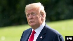 El Presidente de EEUU, Donald J. Trump.