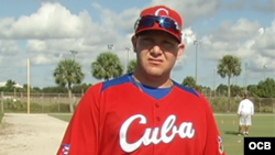 El lanzador cubano Misael Siverio.