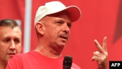 Hugo, "El Pollo" Carvajal durante su época como miembro del gobierno de Nicolás Maduro en Venezuela.