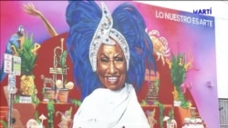 Inauguran mural de Celia Cruz en Miami Inauguran mural de Celia Cruz en Miami