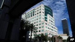 Edificio del Tribunal Federal de Miami donde fueron presentados los cargos contra Víctor Manuel Rocha.