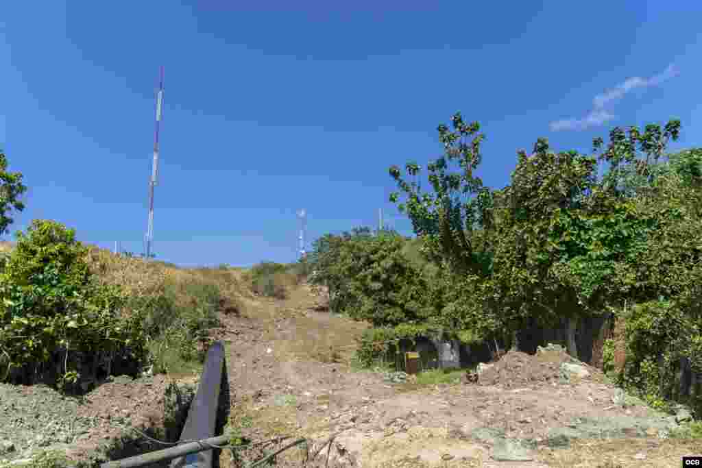 Vista de las nuevas instalaciones del acueducto a pocos metros de los manantiales.