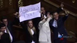 Asamblea Nacional venezolana recibe proyecto de ley de Amnistía Asamblea Nacional venezolana recibe proyecto de ley de Amnistía