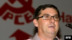 El secretario general del PCE, José Luis Centella.