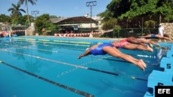 Cuba, natación.