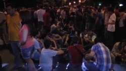 Manifestación en Ereván, capital de Armenia. Manifestación en Ereván, capital de Armenia.