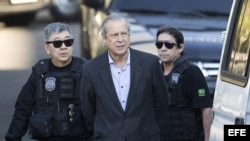El exministro brasileño José Dirceu, el hombre fuerte del primer mandato del expresidente Luiz Inácio Lula da Silva (2003-2006).