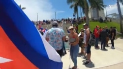Imágenes de las protestas durante el encuentro entre Cuba y Venezuela Imágenes de las protestas durante el encuentro entre Cuba y Venezuela