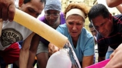 Escasez de agua genera indignación entre los Habaneros  Escasez de agua genera indignación entre los Habaneros