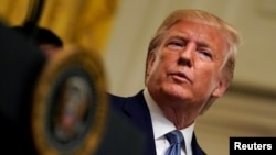 El presidente de EEUU, Donald Trump.