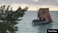 Balseros llegan al Sur de la Florida, el lunes 13 de diciembre.