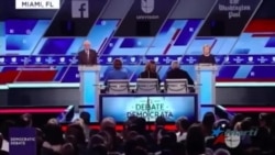 Candidatos demócratas a la presidencia debaten el tema cubano Candidatos demócratas a la presidencia debaten el tema cubano