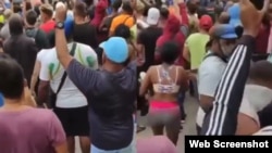 En Cárdenas también salieron a protestar.