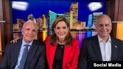 Los tres congresistas cubanoamericanos por Florida ganaron la reelección este martes: Carlos Giménez, María Elvira Salazar y Mario Díaz-Balart.