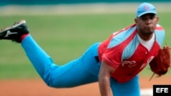 Vladimir García, en el equipo Cuba