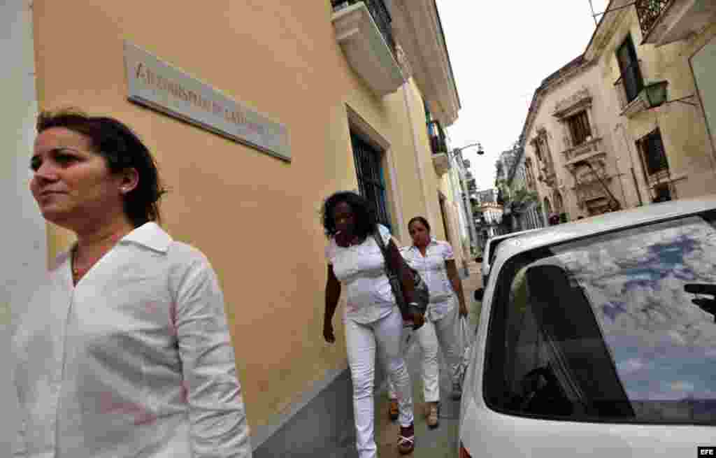 Laura María Labrada Pollán, hija de la fallecida Laura Pollán.