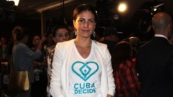 Rosa María Payá represión ente entrega Premio Oswaldo Payá Rosa María Payá represión ente entrega Premio Oswaldo Payá