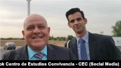 Dagoberto Valdés Hernández y Yoandy Izquierdo Toledo