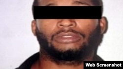 Identificado por las autoridades como Maikel "R", el cubano condenado a 75 años en México por "secuestro agravado".