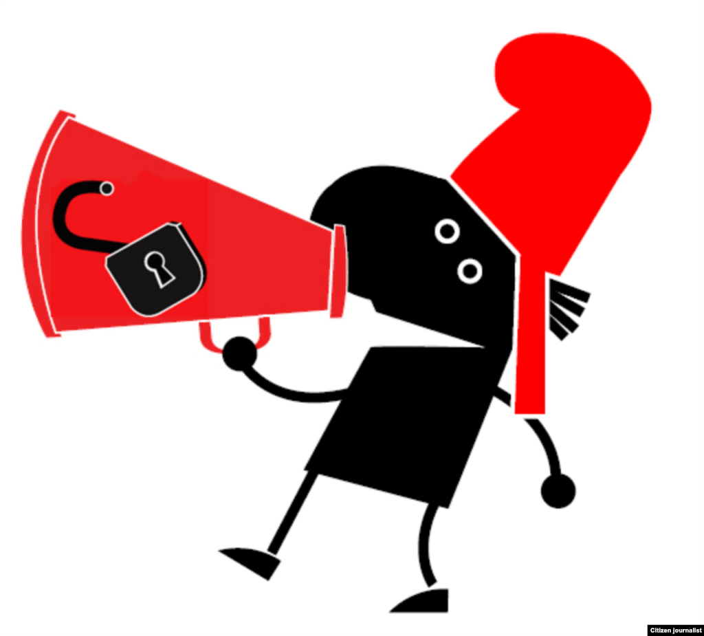 Logo de la campaña Por otra Cuba diseñado por Garrincha.