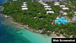 Las instalaciones de Paradisus Río de Oro, unod e los hoteles operados por Meliá en Playa Esmeralda, Holguín.