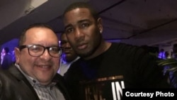 (i-e) Edemio Navas y Yunier Dorticós.