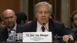 Almagro denuncia ante Senado de EEUU el "colapso de la democracia" en Venezuela Almagro denuncia ante Senado de EEUU el "colapso de la democracia" en Venezuela