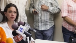 "Venezuela es un régimen de facto, está suspendiendo garantías", afirma María Corina Machado "Venezuela es un régimen de facto, está suspendiendo garantías", afirma María Corina Machado