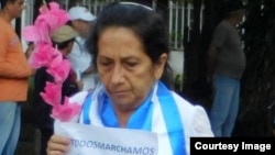 La Dama de Blanco fallecida Gisela Sánchez.