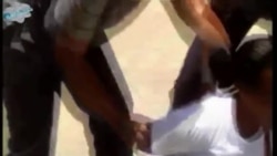 Policía política cubana golpea y arresta a opositores Policía política cubana golpea y arresta a opositores