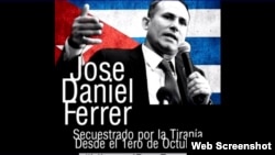 Imagen de la campaña por la liberación de José Daniel Ferrer.